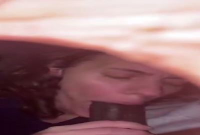 I Enjoy As My White Babe Suck My Dick